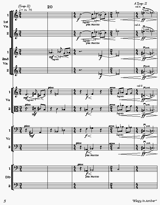 sample - pg3 - ELEGY IN AMBER (In Memoriam Leonard Bernstein)